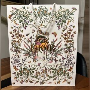 Dior holiday Limited Edition Design 2024 shopping bags